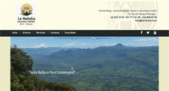 Desktop Screenshot of ecoturismolanohelia.com